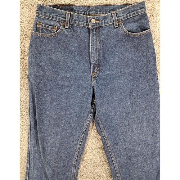 VTG Y2K Levi's 550 Relaxed Fit Tapered Leg High Rise Mom Jeans Sz 14 MIS L - Picture 3 of 12